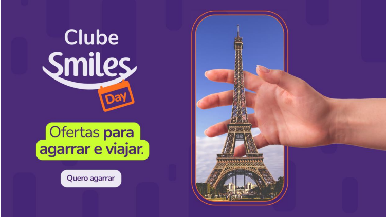 Clube Smiles Day - Ofertas para agarrar e viajar