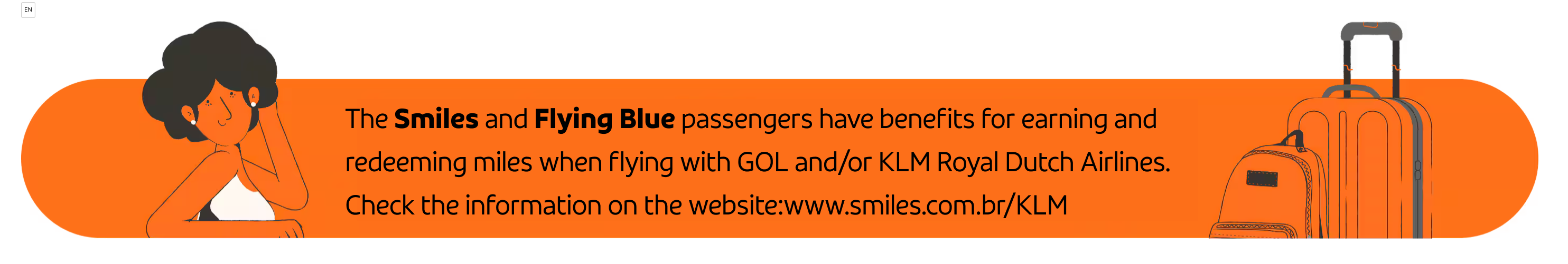 GOL y KLM - Versão Desktop