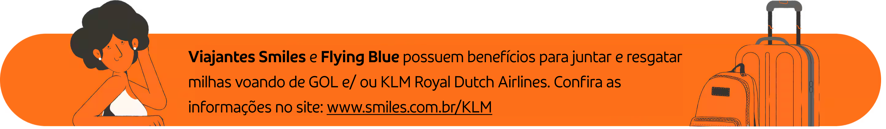 GOL e KLM - Versão Desktop